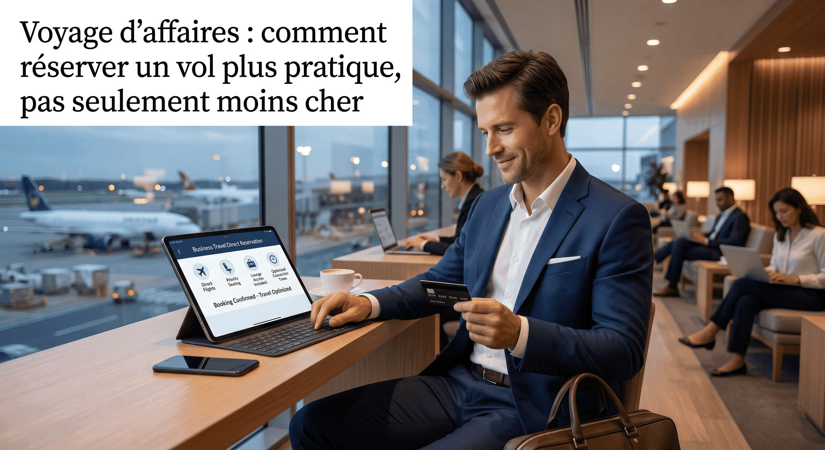 Voyage d’affaires : comment réserver un vol plus pratique, pas seulement moins cher Voyage d’affaires : comment réserver un vol plus pratique, pas seulement moins cher