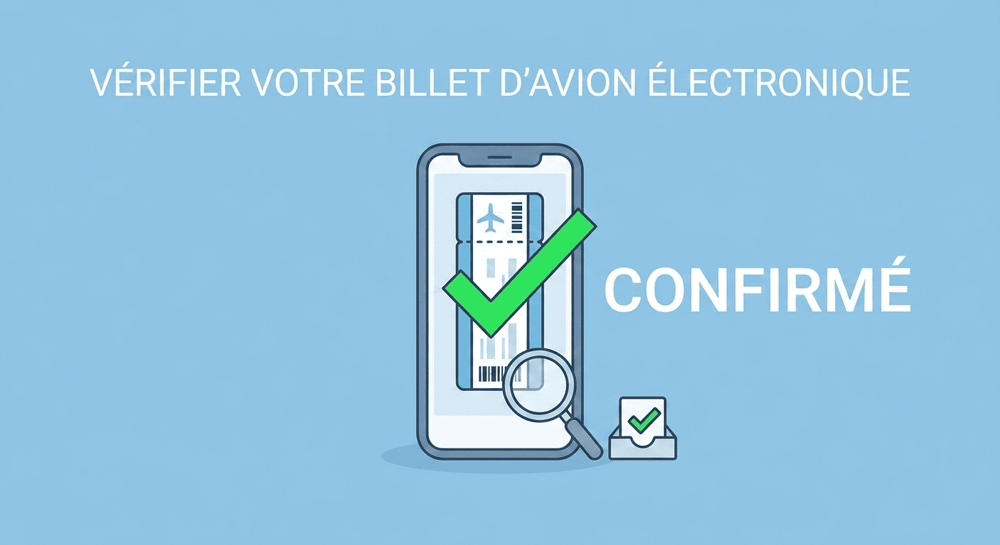 Comment vérifier qu’un billet d’avion électronique est confirmé ? Comment vérifier qu’un billet d’avion électronique est confirmé ?